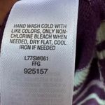 Cabela's  Womens Large Purple Quarter Zip Wool Blend Sweater Pullover‎ Top Ski Photo 5