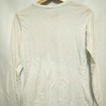 Nike T-Shirt Womens Logo Mix White Graphic Long Sleeve Slim Fit Casual Sporty Photo 3