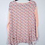 Matilda Jane  Pink Floral Sing It Out Swing Top Size Small Photo 6