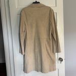 Newport Harbor Tan Leather Button Photo 5