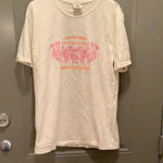 Comfort Colors  Zeta Tau Alpha San Marcos Texas Mom’s Weekend Beige Sorority Tee T-shirt Top Shirt Size Large  Photo 0