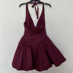 House Of CB  'Valentia' Windsor Wine Mini Dress NWT size M Photo 6
