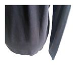 The Kooples Women’s Black Long Sleeve Collared 3/4 Button Shirt Two Pockets Photo 5