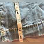Miss Me  Wide Leg Flare Low Rise Denim Jeans Eden Light Distress size 28 Photo 2