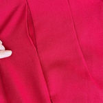 Chelsea 28 off the shoulder flutter sleeve red cocktail dress flawed sz 2P NWOT Photo 10