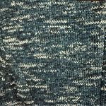 Talbots Dark Teal and White Textured Knit Dress Size 8 Photo 3