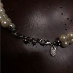 Feature a five A Grade freshwater pearl clusters and crystalize rhinestone balls Silver Photo 5