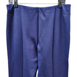 Dennis Basso Italia Knit Relaxed Fit Pants Rich Navy Womens Medium PullOn NWOT Photo 7