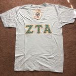 American Apparel ZTA Mermaid Letter Shirt Photo 0