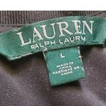 Ralph Lauren Vintage Black Stretchy Jumpsuit Women Large Long Sleeve Green Label Photo 2