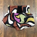 Free People Movement Way Home Shorts in Jungle Swirl Black/Brown/Purple Brown Size XS Photo 5