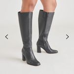 Dolce vita Fynn black knee high boots wide calf block heel new in box Size 8 Photo 1