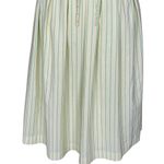 Talbots Seersucker Fit & Flare Dress Women’s Size 8 Sleeveless Striped Pleated Photo 2