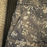 Gap Gray Floral Bottoms Photo 1