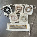 Victoria Emerson Bundle 6 Wrap Bracelet Apple Watch Band Beaded Pearls Boho Photo 0