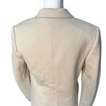 T Tahari  Tan Women’s Blazer Zip Front Sz 6 Photo 7