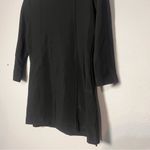 Boston Proper  Blouse Square Neck 3/4 Sleeve Top Black Size Medium Photo 9