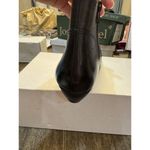 Josef Seibel Black Bootie Leather Distressed Silver Studs US 6.5 37 Victorian Photo 2