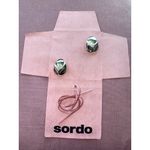 SORDO Cubagua Earrings in Silver Plated New with box Womens Photo 2