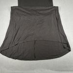 Old Navy Dress Women Large Black Maxi High Low Tank Slub Knit Modal Blend Casual Photo 4