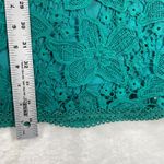 New York & Co. Lace Dress Floral‎ Green Cocktail Party Elegant Medium Photo 2