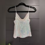 THIRTY THIRTY Sequins Sparkly Sleeveless Tank Top Women’s Sz XS NWT Photo 2