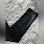 Topshop coated black leggings Photo 2