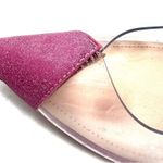 Schutz  Pink Glitter Lucite Pumps Heels Shoes Size 8.5 Photo 4