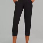 Lululemon Black Align High Rise Jogger Crop Size 6 Like New Photo 0