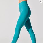 Carbon38 High Rise 7/8 Legging In Cloud Compression Dark Teal Size M $98 Blue Size M Photo 1