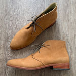 Nisolo Isa Brown Suede Lace Up Chukka Boots Light Oka Size 9 Photo 0