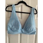 Mynah‎ Women's XXL Reversible Blue Paisley Bikini Top NEW Summer Vacation Size undefined Photo 4