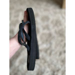 Teva Strappy Mush II Sandals Black Minimal Sporty Sz 9 Lightweight Comfy Hiking Photo 3