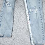 Levi's  Premium Wedgie Straight Jeans Size 26x26 Distressed Destroyed Ripped Blue Photo 8