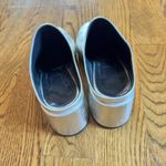 Maison Martin Margiela Silver Mules Metallic Silver Size 7.5 Photo 4