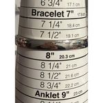 Monet Vintage Lot of 3 Silver Tone Bangle Bracelets Etched Textured Stack Estate Photo 3