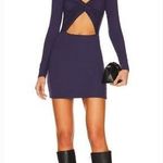 superdown Karly Cutout Dress in Navy Blue Medium Photo 0