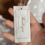 White Swiss dot tassel bikini coverup dress size L Size L Photo 8