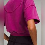 Lululemon Softstreme Gathered T-Shirt magenta purple size 10 Photo 3