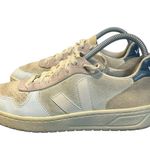 VEJA  Women's V-10 Low Top Sneaker , White Navy Sage Purple Beige , US 7 / EU 38 Photo 2