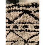 Universal Threads Universal Thread Shoulder Bag Handbag Tote Purse Black & Off White Photo 3