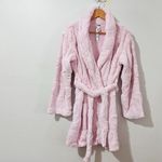 PINK - Victoria's Secret VS PINK Jacquard Cozy Robe - Pink Tulip Hearts - Size XS/S - 27160007 Photo 4