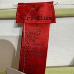 V Cristina White Faux Pearl Lined Vintage Jean Jacket Sz M NWT Size M Photo 5