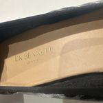 LK Bennett Tilly Black Crinkled Patent Leather Pointed Ballerina Flats, Size 40 Photo 3