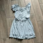 Anna Sui  Light Blue Off-Shoulder Dress Photo 2