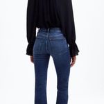 Madewell NWOT Mid Rise Kick Out Crop Jeans 27 missing one front belt loop Photo 3