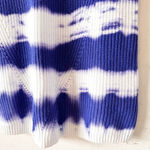 Joseph A . Petite Blue White Tie-Dye Knit Tunic Tank Top PM Photo 3