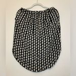 Madewell  100% Silk Stretch Waistband Island Skirt‎ in Bloomstamp Black Size S Photo 3