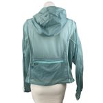 Outdoor Voices  Blue Long Sleeve Activewear Hoodie Windbreaker Coat Jacket Sz L Photo 1