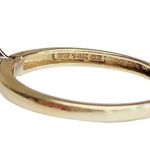 14K 14KT Marquise Cut Diamonique Cubic Zirconia Yellow Gold Ring Sz 8.75 Photo 4